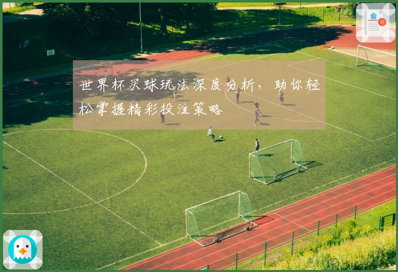 世界杯买球玩法深度分析，助你轻松掌握精彩投注策略