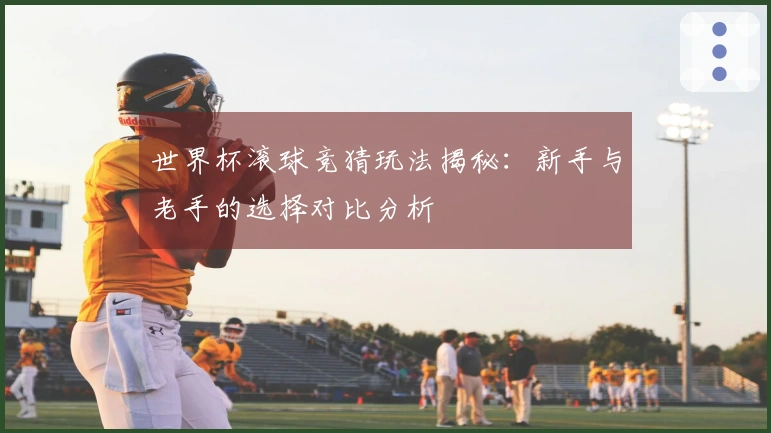 世界杯滚球竞猜玩法揭秘：新手与老手的选择对比分析